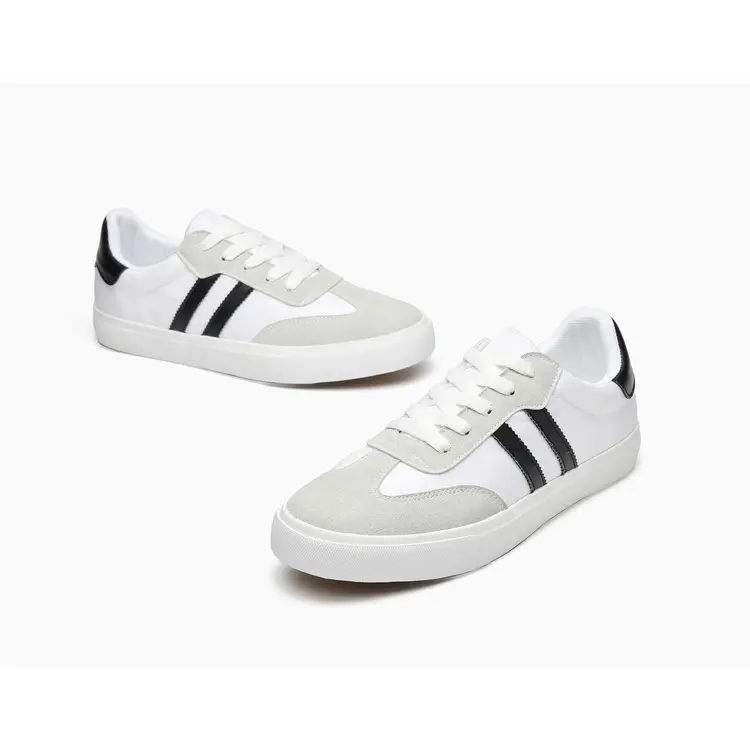 OEM ODM Walking Low Price Unisex Zapatos Hombre Flat Customized BSCI MD Rubber Mesh Jian Er Sneaker Men's Casual Shoes White