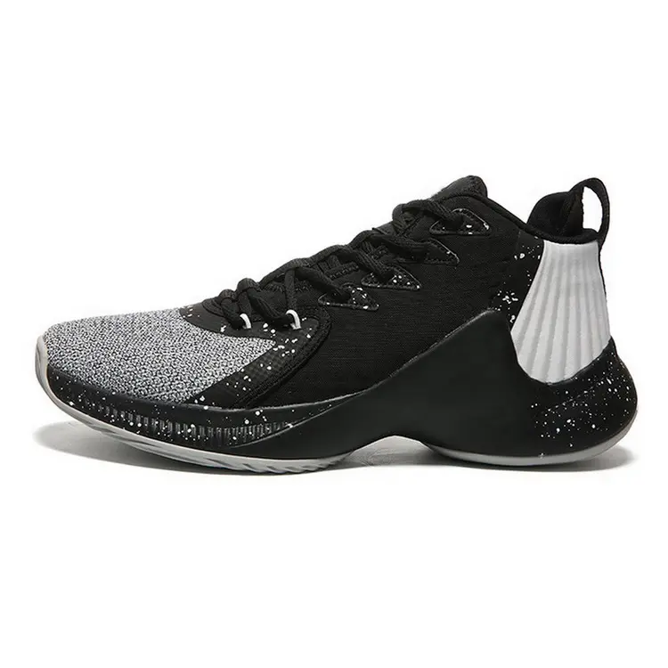 Custom LOGO Design New Style Outdoor Warrior James Custom Wholesale Anti-Odor Anti-Slip Basketball Shoes Men Featured Image